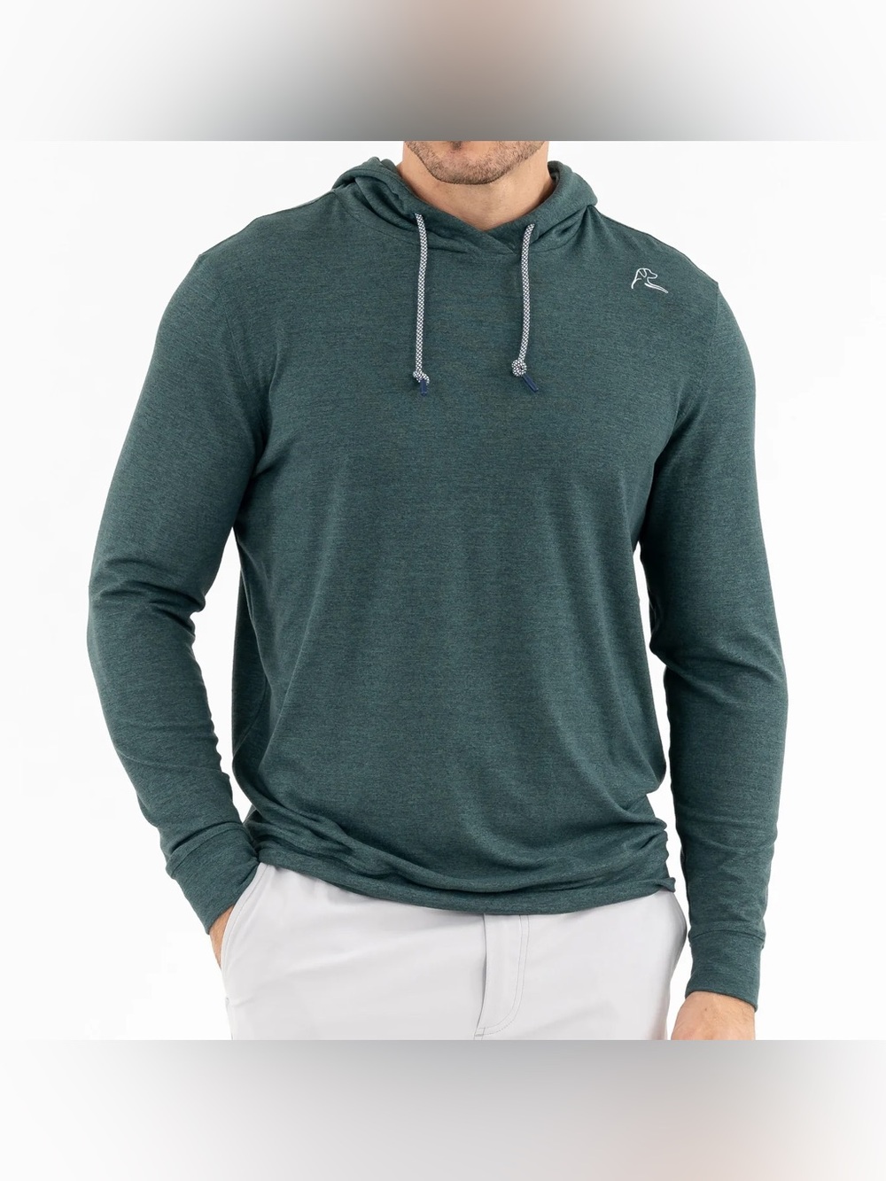 Rhoback Hesi Performance Hoodie Sweatshirt Size XL in Ponderosa Green